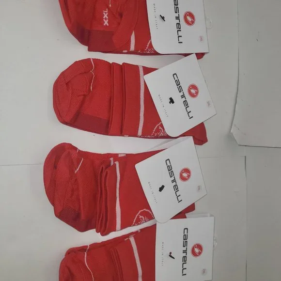 Castelli Entrata 13 Socks Men's 2XL US 11-14  EUR 44-47 Cycling Socks - Picture 4 of 5